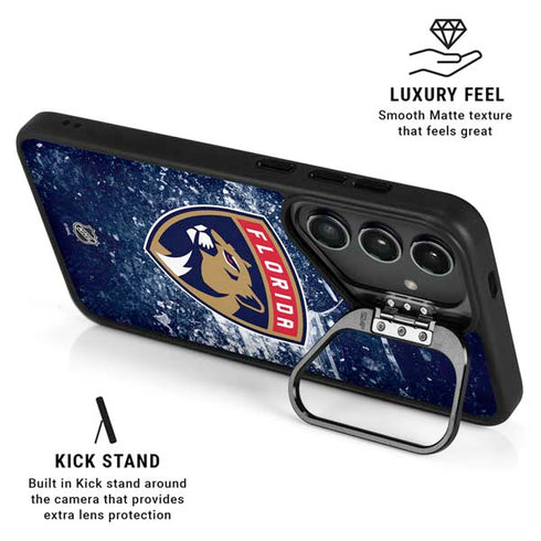NHL Florida Panthers Frozen Galaxy S24 FE Kickstand Case